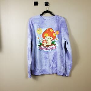 By Samii Ryan Feeling Good Crew in Water Color Mushroom Size M